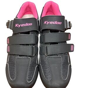 Kyedoo Women's Cycling Shoes - Black/Pink size 9 or‎ 40